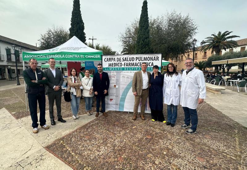 Carpa de Salud Pulmonar médico-farmacéutica ‘Almagro respira fuerte’ 