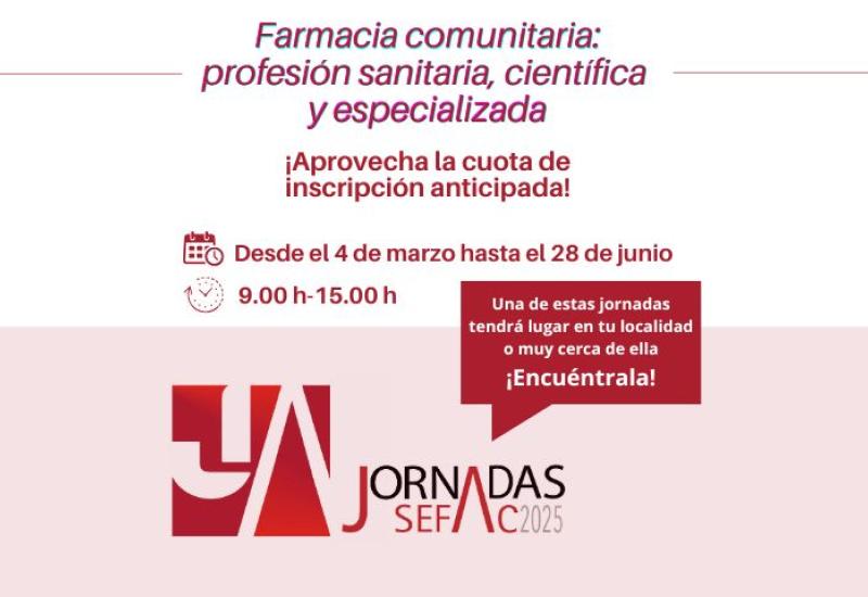 Llegan las Jornadas SEFAC 2025: ya puedes inscribirte